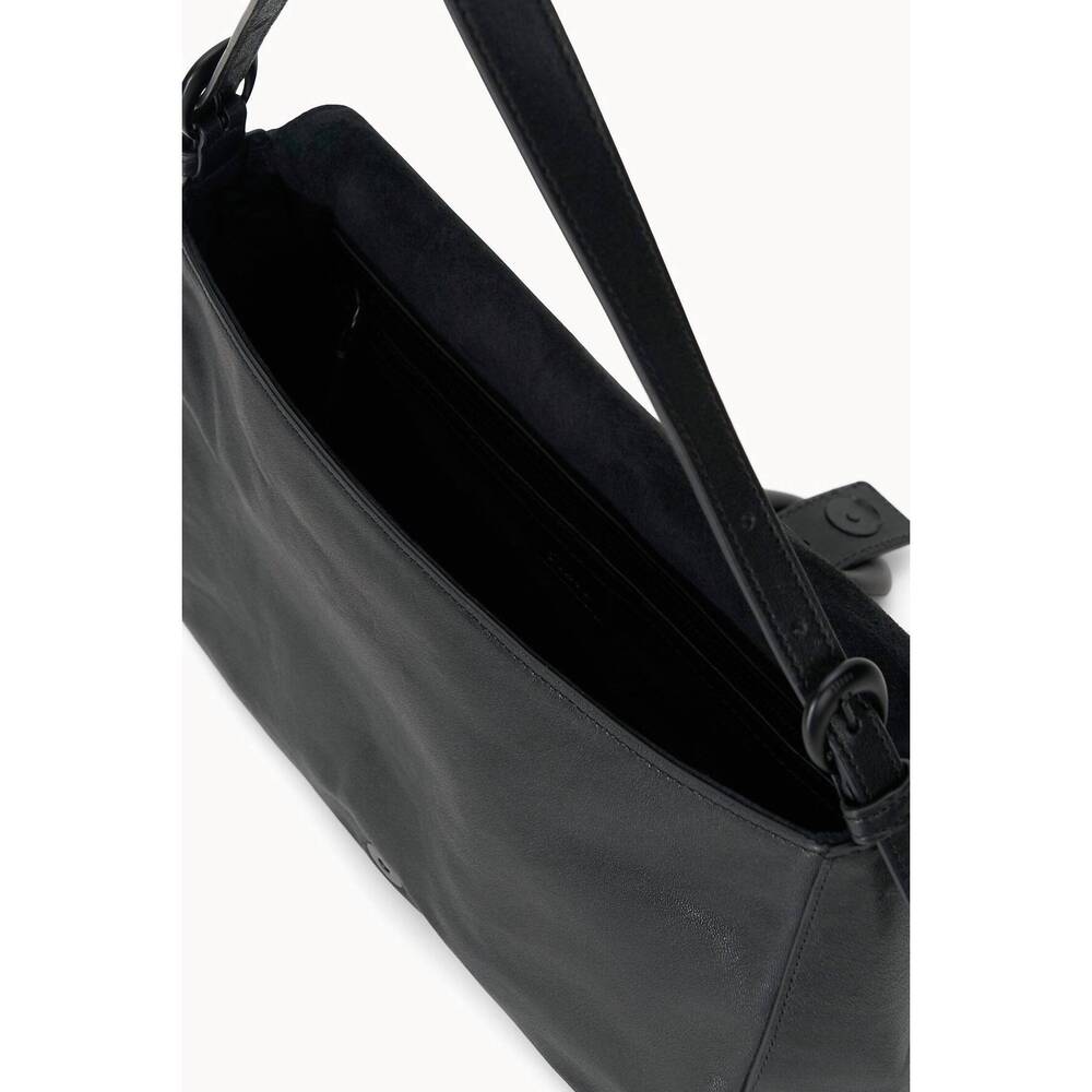 NEW STAUD women's medium harlow shoulder bag in black - Picture 3 of 7